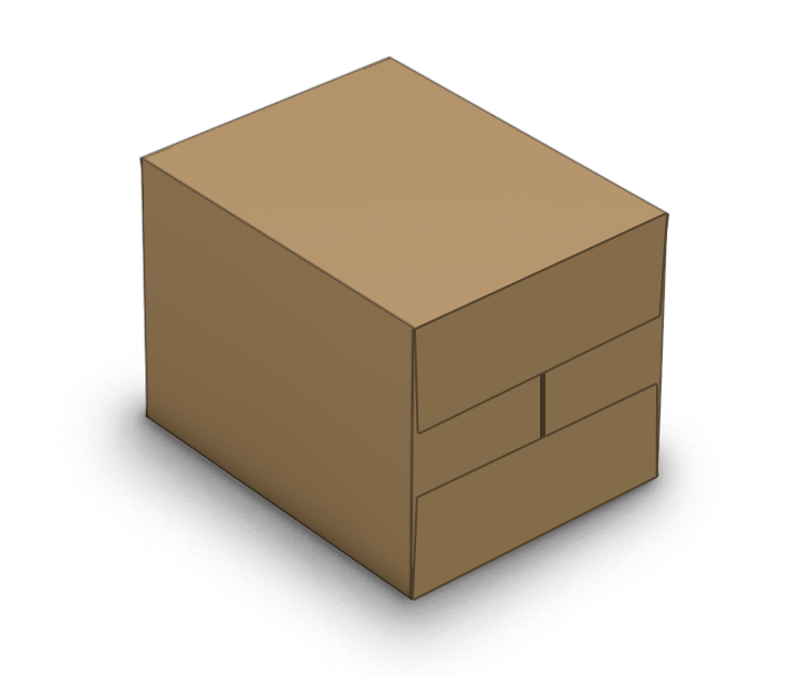 Horizontal load wraparound case pack
