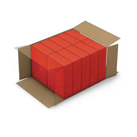 Knockdown end load cartons