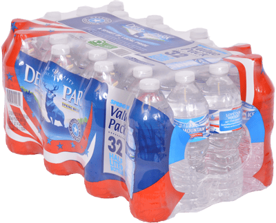 Shrink-Wrapped Bottles